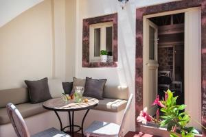 Posezení v ubytování Luxury Villas Hariton