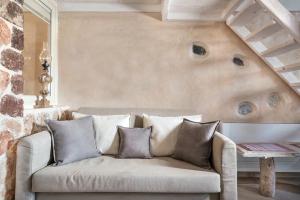 Posezení v ubytování Luxury Villas Hariton