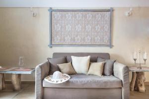 Posezení v ubytování Luxury Villas Hariton