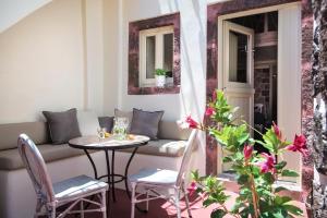 Posezení v ubytování Luxury Villas Hariton