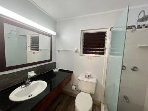 Vonios kambarys apgyvendinimo įstaigoje Toby's Resort