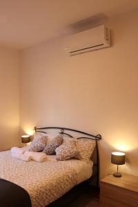 En eller flere senge i et værelse på Appartamento Milano, Bovisa Politecnico, Dergano metropolitana, Wifi - Garden