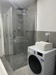 Koupelna v ubytování Ferienwohnung Johannes