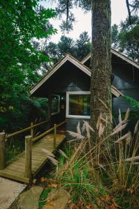 Bygningen som pensionatet ligger i