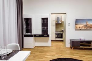 Küche/Küchenzeile in der Unterkunft Lé David City Apartments 1020