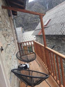 En balkong eller terrass på Maison Isola Village