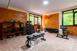 Γυμναστήριο ή/και όργανα γυμναστικής στο Pousada Cerejeiras