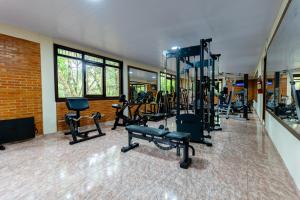 Γυμναστήριο ή/και όργανα γυμναστικής στο Pousada Cerejeiras