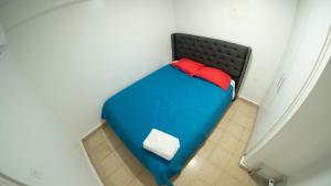 Katil atau katil-katil dalam bilik di Blu Hostel