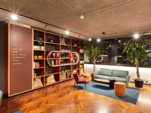 Posezení v ubytování Ibis Styles Roma Aurelia