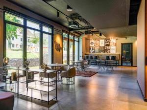 Posezení v ubytování ibis Styles Friedrichshafen