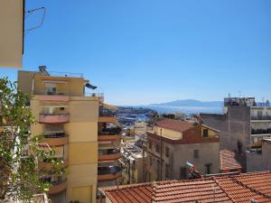 a view of a city with buildings at City Stay Kavala in Kavala