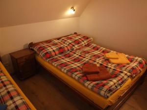 Posteľ alebo postele v izbe v ubytovaní Banskie Zacisze