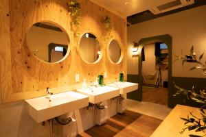 Koupelna v ubytování Glamping Tokyo Asakusa