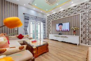 Et tv og/eller underholdning på Sala Pool Villa