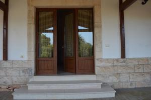 The facade or entrance of Masseria Paglieroni