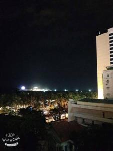 Nespecifikovaný výhled na destinaci Nha Trang nebo výhled na město při pohledu z hotelu