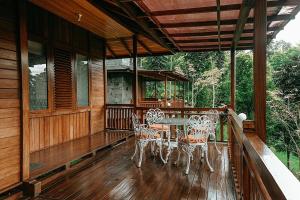 Balkón nebo terasa v ubytování Kastuba Resort