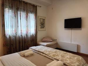 Posteľ alebo postele v izbe v ubytovaní Stunning apartment in the heart of Athens