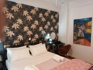 Posteľ alebo postele v izbe v ubytovaní Stunning apartment in the heart of Athens