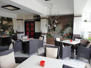 Posezení v ubytování Villa Las Margaritas Caxa