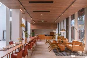 Area tempat duduk di Wuyu Hotel Chongqing Zoo & Yangjiaping The Mixc Light rail