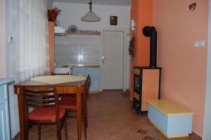 Kuchyňa alebo kuchynka v ubytovaní Guest house Hošek