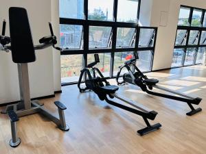 Fitness centrum a/nebo fitness zařízení v ubytování Bridal Tea House Hotel-Free Shuttle Bus for Canton Fair