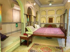 Cama o camas de una habitación en Saba Haveli