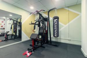 Fitness centrum a/nebo fitness zařízení v ubytování CDX RESIDENCE