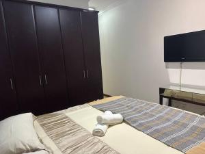 Ένα ή περισσότερα κρεβάτια σε δωμάτιο στο Umhlanga Ridge Luxury 2bed Self Catering Apartment +13 φωτογραφίες