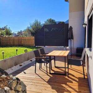 Patio nebo venkovní prostory v ubytování Ferienwohnung Am Hochfeld