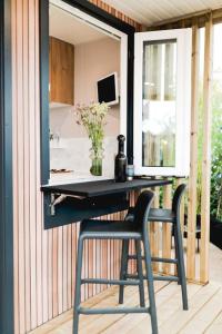 Mobil Homes Vacances的电视和/或娱乐中心