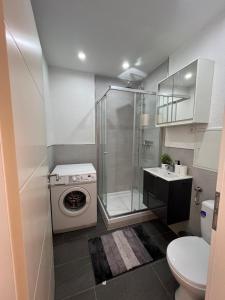 Ένα μπάνιο στο Premium Apartment 1