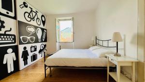Posteľ alebo postele v izbe v ubytovaní Antica Casa Storica con Giardino