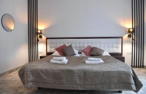 Posteľ alebo postele v izbe v ubytovaní Hotel Focus Centrum Konferencyjne