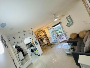Χώρος καθιστικού στο Peaceful Flat Menorca Sea And Wifi