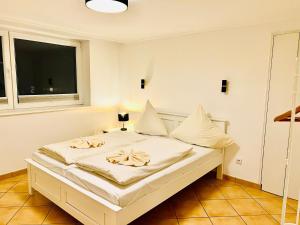 Ein Bett oder Betten in einem Zimmer der Unterkunft Penthouse-Berta