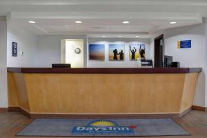 a view of a waiting room at a days inn at Days Inn by Wyndham Whitecourt in Whitecourt