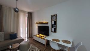 Et tv og/eller underholdning på Dream Luxury Home Comfy apartment