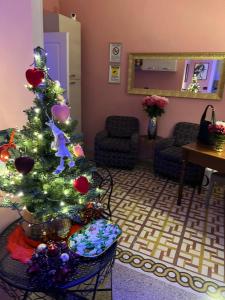 A seating area at Guest House Biondi