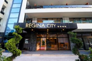a rendering of the regina city building at Regina City Hotel & SPA in Vlorë