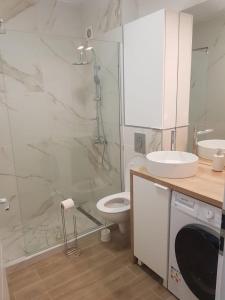 Koupelna v ubytování New Transilvania Luxury