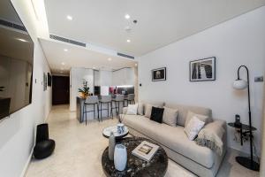 Posezení v ubytování Luxury apartments in Business Bay