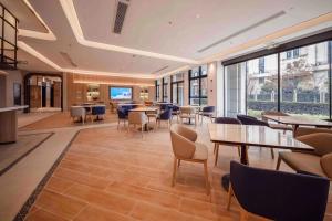 上海虹桥国家会展中心智选假日酒店的休息区