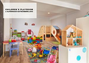 a play room with a lot of toys in it at HERBERT - Boutique Apartments inkl Lungau Card in Katschberghöhe