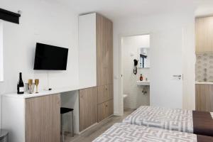 Postel nebo postele na pokoji v ubytování Apartamento Mar