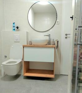 Vonios kambarys apgyvendinimo įstaigoje Apartman Trokutić - Novi Zagreb Zapad