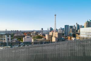 Nespecifikovaný výhled na destinaci Sydney nebo výhled na město při pohledu z hotelu