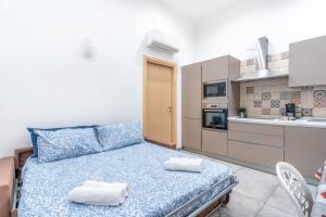 Krevet ili kreveti u jedinici u objektu LE14 -Duomo-Loreto- Wifi - Central - Modern